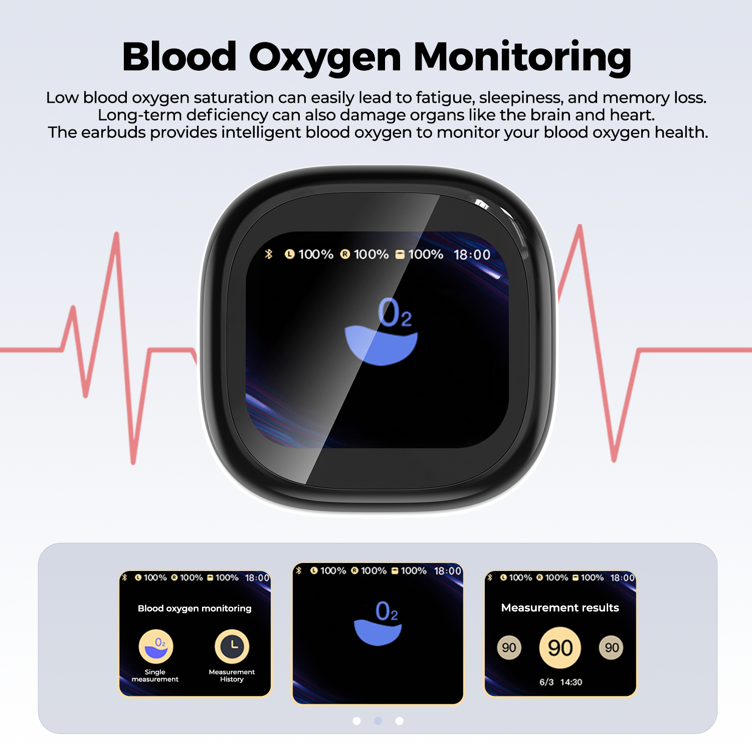HTC NE46 Heart Rate Bluetooth Headphones