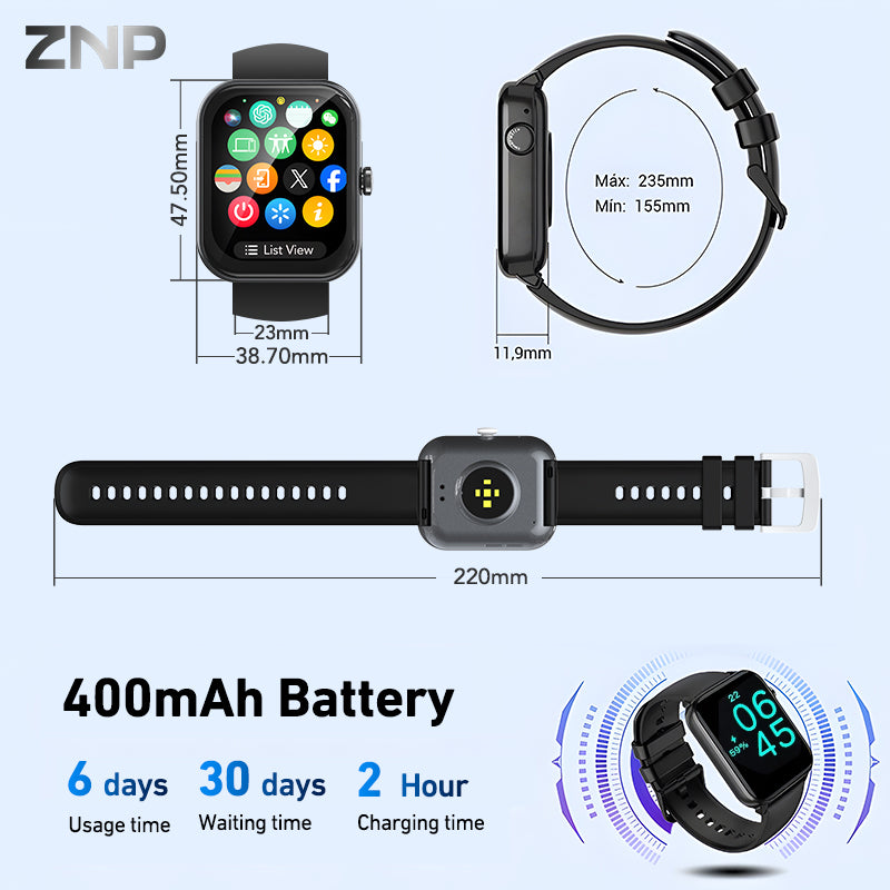 ZNP P01 Smart Watch