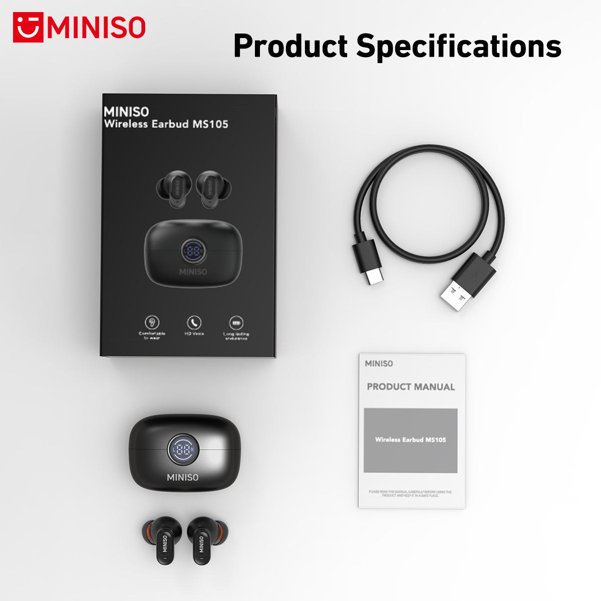MINISO Wireless Earphones MS105