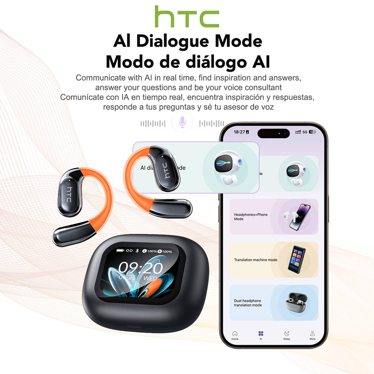 HTC Wireless Earphones NE27