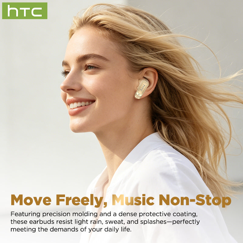 HTC NE72 Bluetooth 6.0 Wireless Earbuds with LED Display