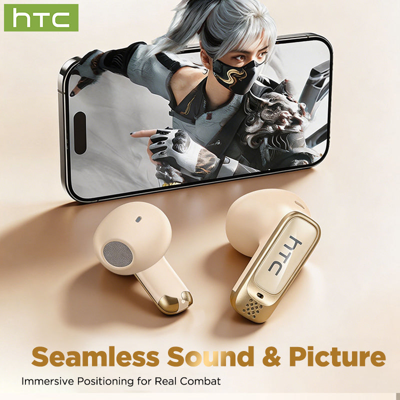 HTC NE72 Bluetooth 6.0 Wireless Earbuds with LED Display
