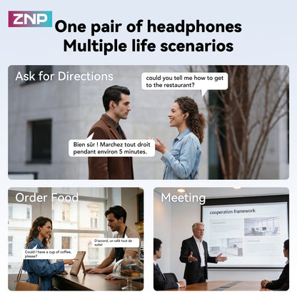 ZNP N02 AI Earphones