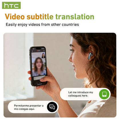HTC NE48 +HTC NE20 AI Translation Earbud Set