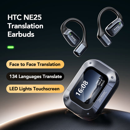 HTC NE20 + HTC NE25 AI Translation Earbud Set