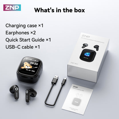 ZNP N02 AI Earphones