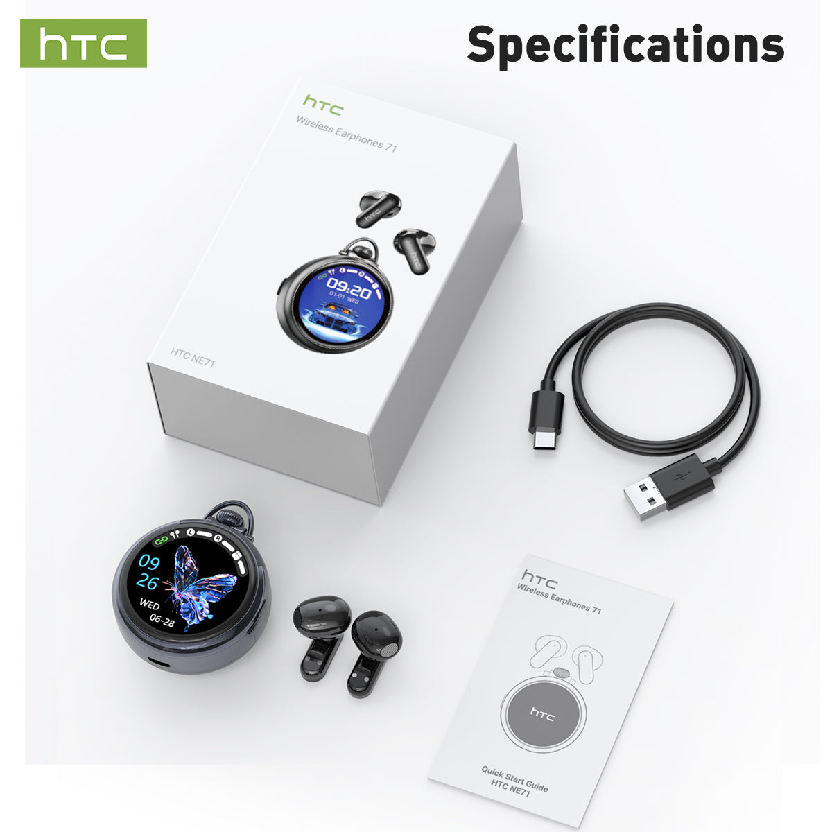 HTC NE71 Wireless Earphones – Minisobeat