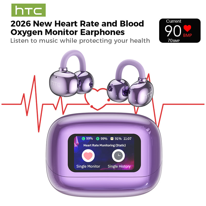 HTC NE41 Heart Rate Bluetooth Headphones