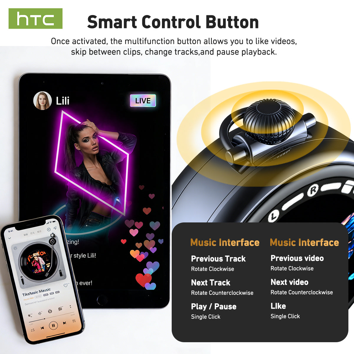 HTC NE71 Wireless Earphones