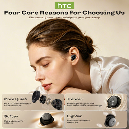 HTC NE92 Ultra-Light Bluetooth 6.0 Sleep Earbuds