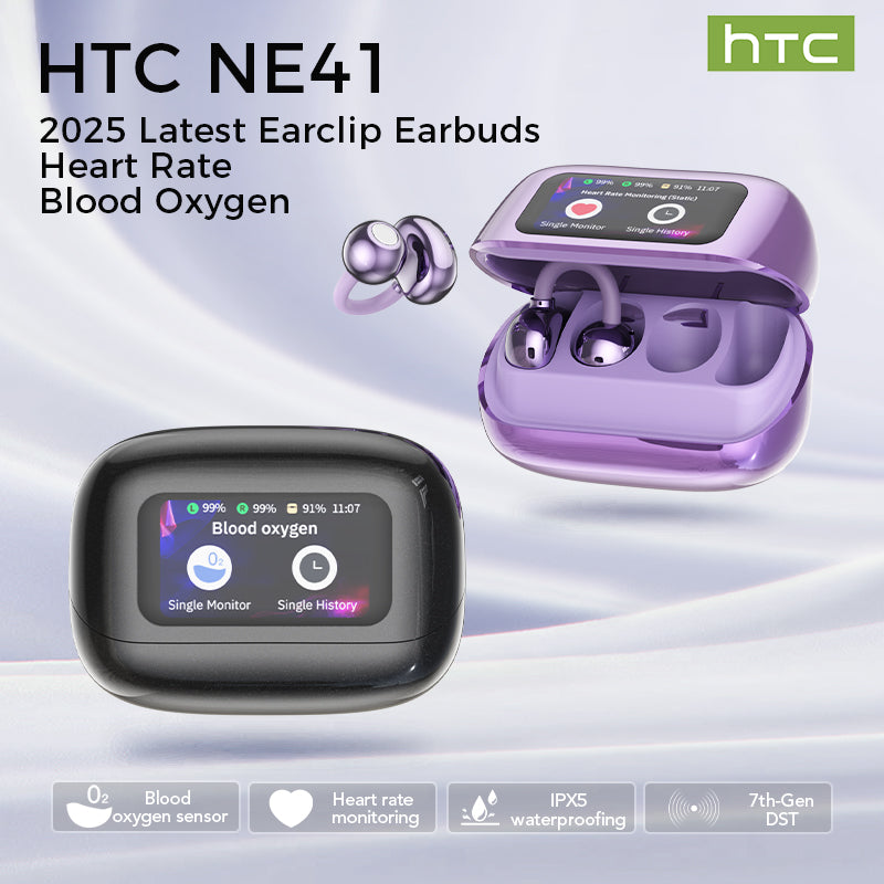 HTC NE41 Heart Rate Bluetooth Headphones