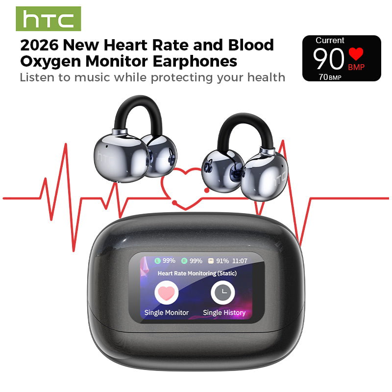 HTC NE41 Heart Rate Bluetooth Headphones