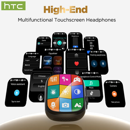 HTC NE72 Bluetooth 6.0 Wireless Earbuds with LED Display