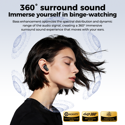 MINISO MS126 Bluetooth 6.0 Wireless Earbuds With LED Display