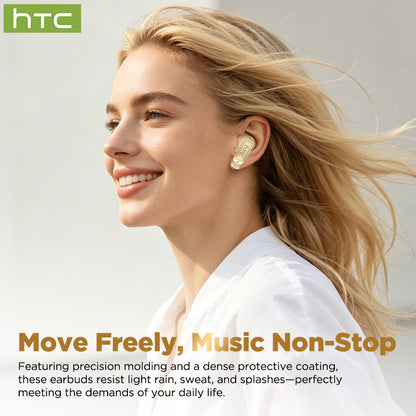 HTC NE72 Bluetooth 6.0 Wireless Earbuds with LED Display