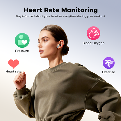 HTC NE46 Heart Rate Bluetooth Headphones