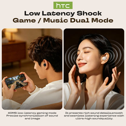 HTC NE92 Ultra-Light Bluetooth 6.0 Sleep Earbuds