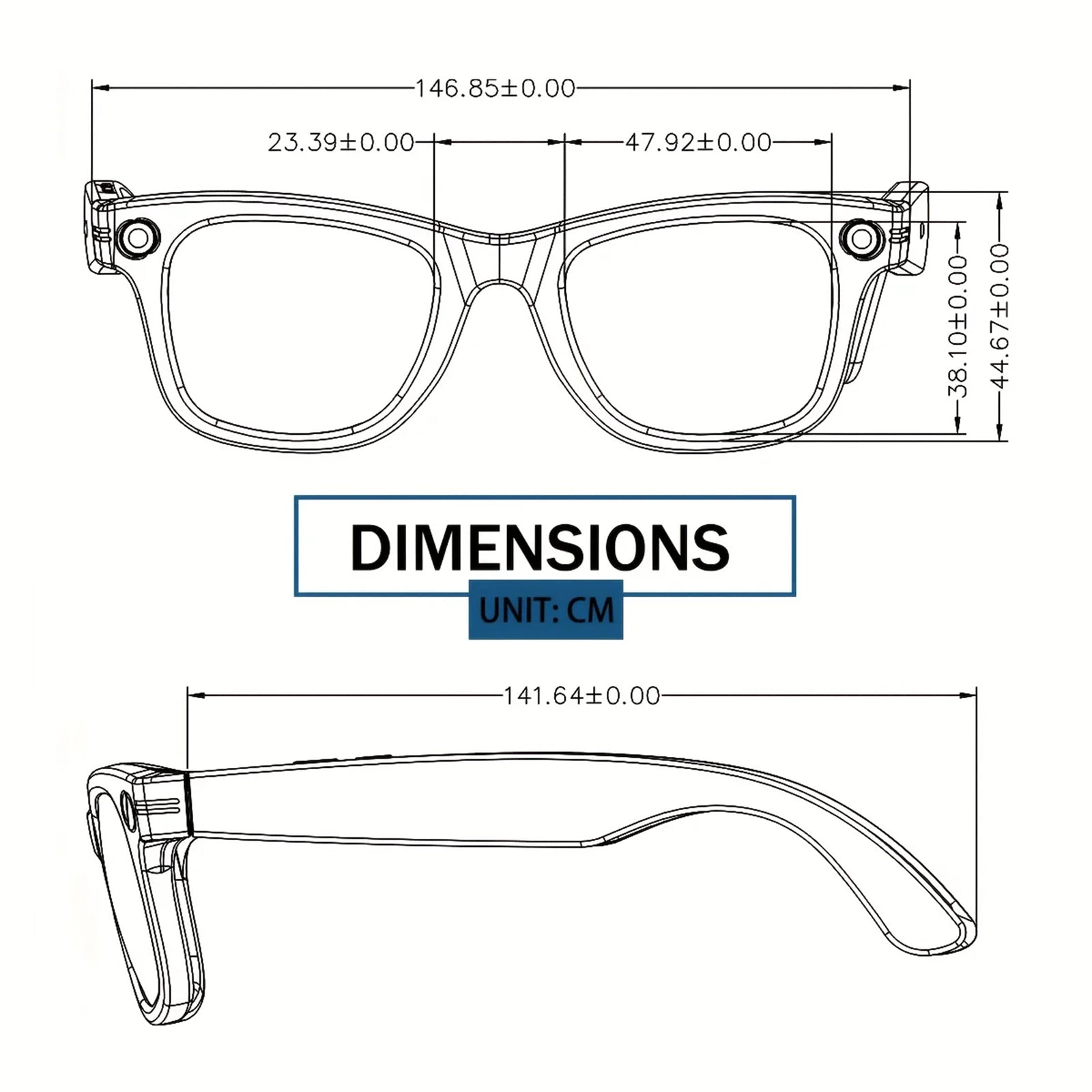 AG01 Smart AI Camera Glasses