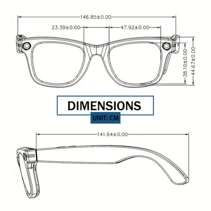 AG01 Smart AI Camera Glasses